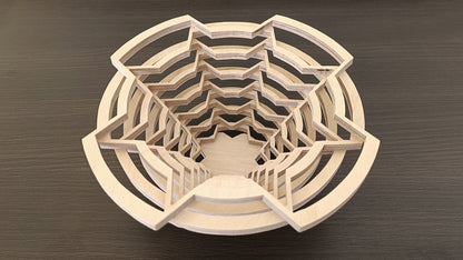 C275-Bowl Scroll Saw Pattern - Alex Fox Patterns