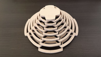 C275-Bowl Scroll Saw Pattern - Alex Fox Patterns