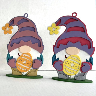 C282-Easter gnomes scroll saw project pattern