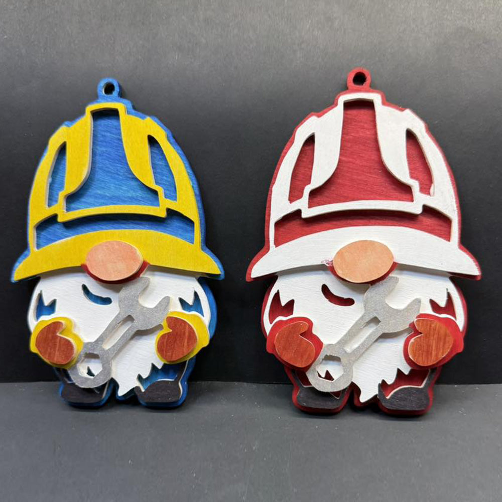 C282-labor day Gnomes scroll saw project - Alex Fox pattern