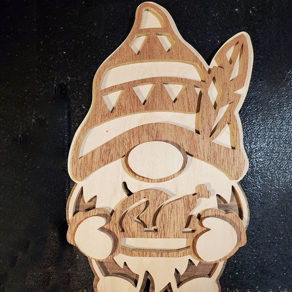 C282-thanksgiving Gnomes scroll saw project - Alex Fox pattern