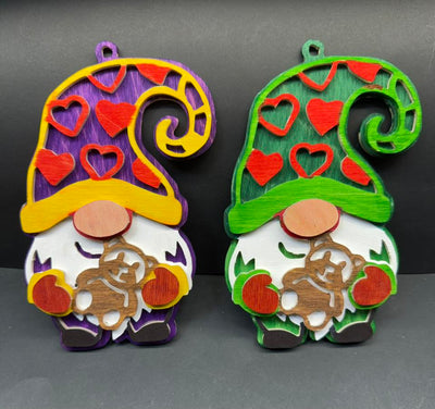 C282-Valentine's Day gnomes scroll saw project pattern