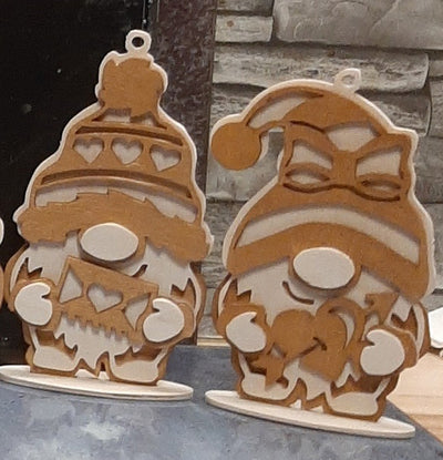 C282-Valentine's Day gnomes scroll saw project pattern
