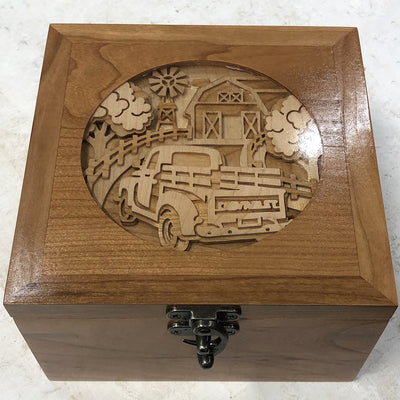 C284-Pickup scroll saw project pattern