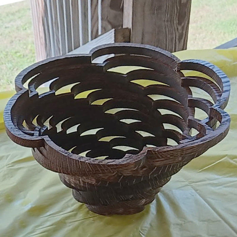 C286 Bowl scroll saw project - Alex Fox pattern