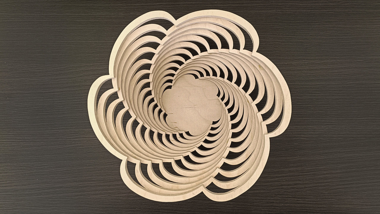 C286-Bowl Scroll Saw Pattern - Alex Fox Patterns