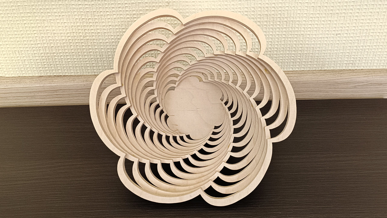 C286-Bowl Scroll Saw Pattern - Alex Fox Patterns