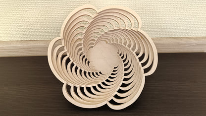 C286-Bowl Scroll Saw Pattern - Alex Fox Patterns
