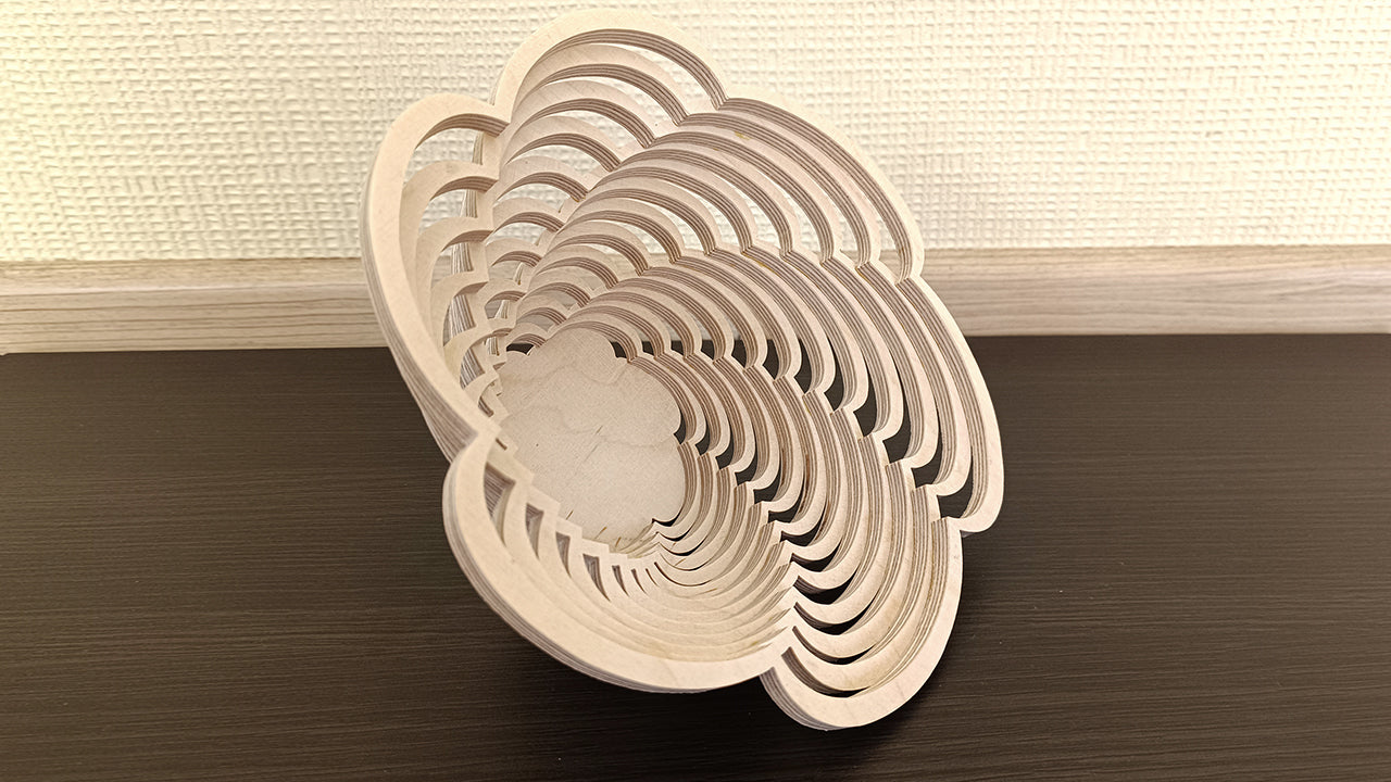 C286-Bowl Scroll Saw Pattern - Alex Fox Patterns