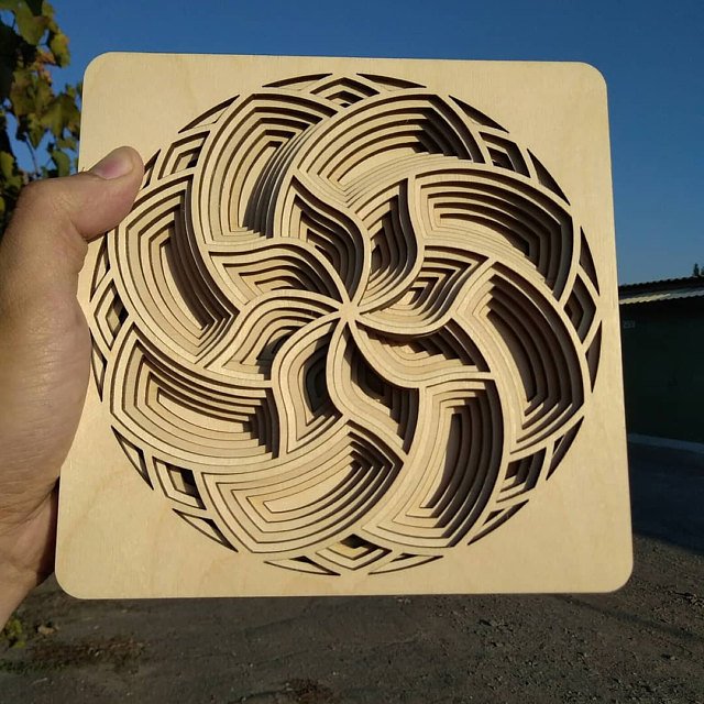 C29-ornament scroll saw project - Alex Fox pattern