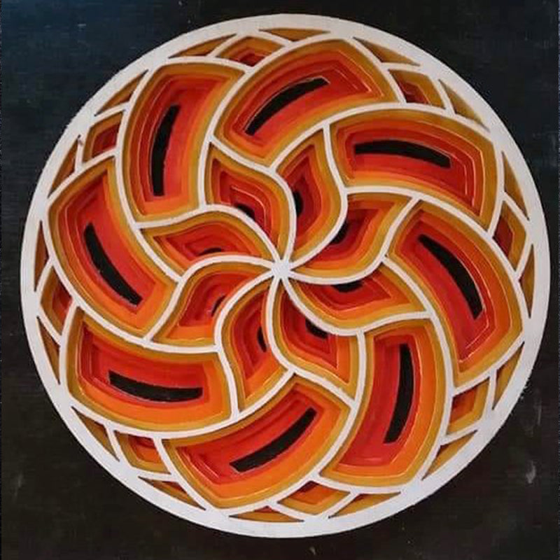 C29-ornament scroll saw project - Alex Fox pattern