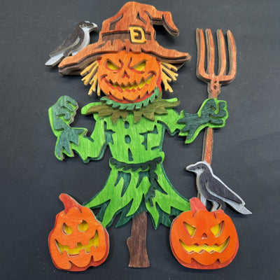 C292-Halloween Scarecrow