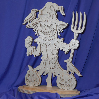 C292-Scarecrow scroll saw project pattern