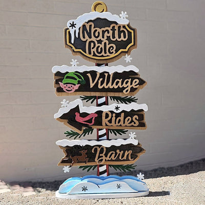 C293-North Pole sign