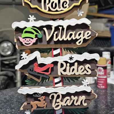 C293-North Pole sign