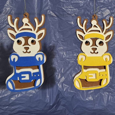 C296-Christmas animals set