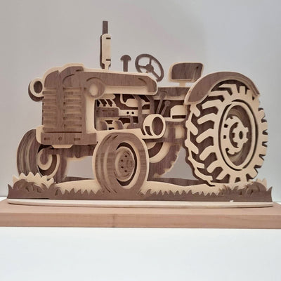 C304-Tractor scroll saw project pattern