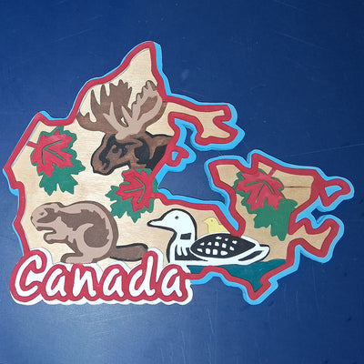 C305-Canada scroll saw project pattern