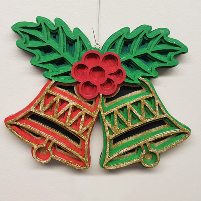 C31-Christmas bells scroll saw project - Alex Fox pattern
