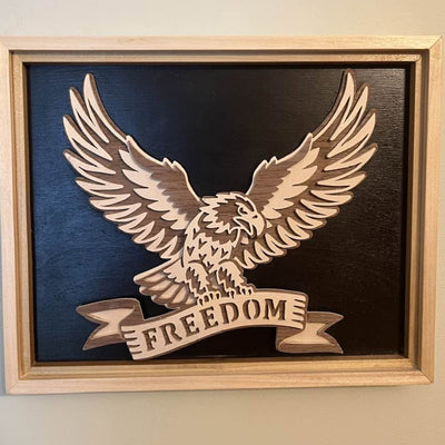 C310-Eagle scroll saw project pattern