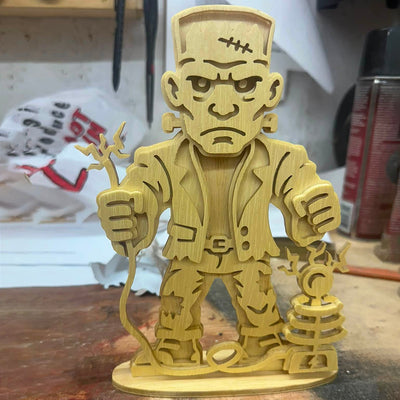 C315-Frankenstein scroll saw project pattern