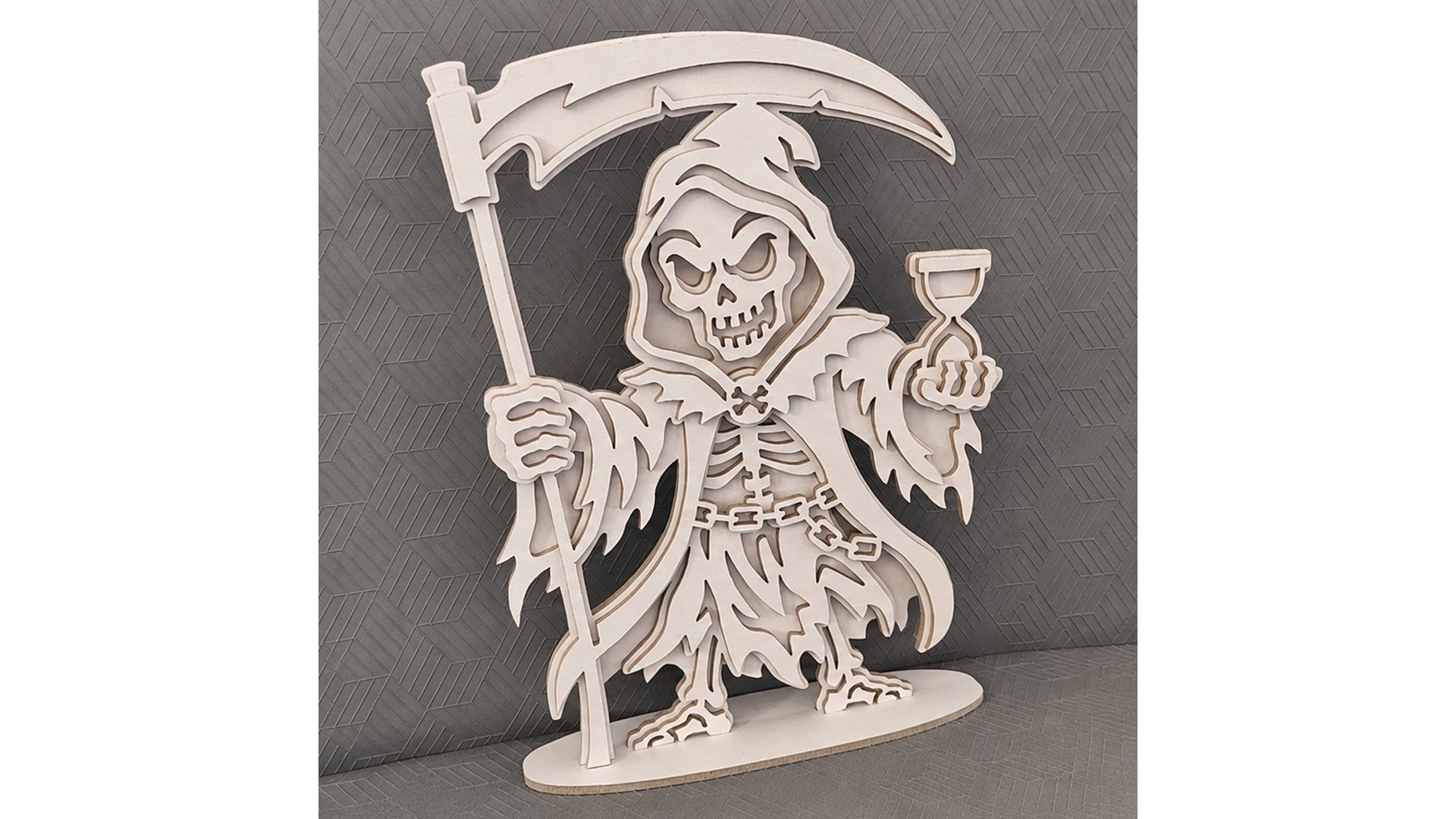 C316-Reaper Halloween Death Layered Scroll Saw Project — Alex Fox Patterns