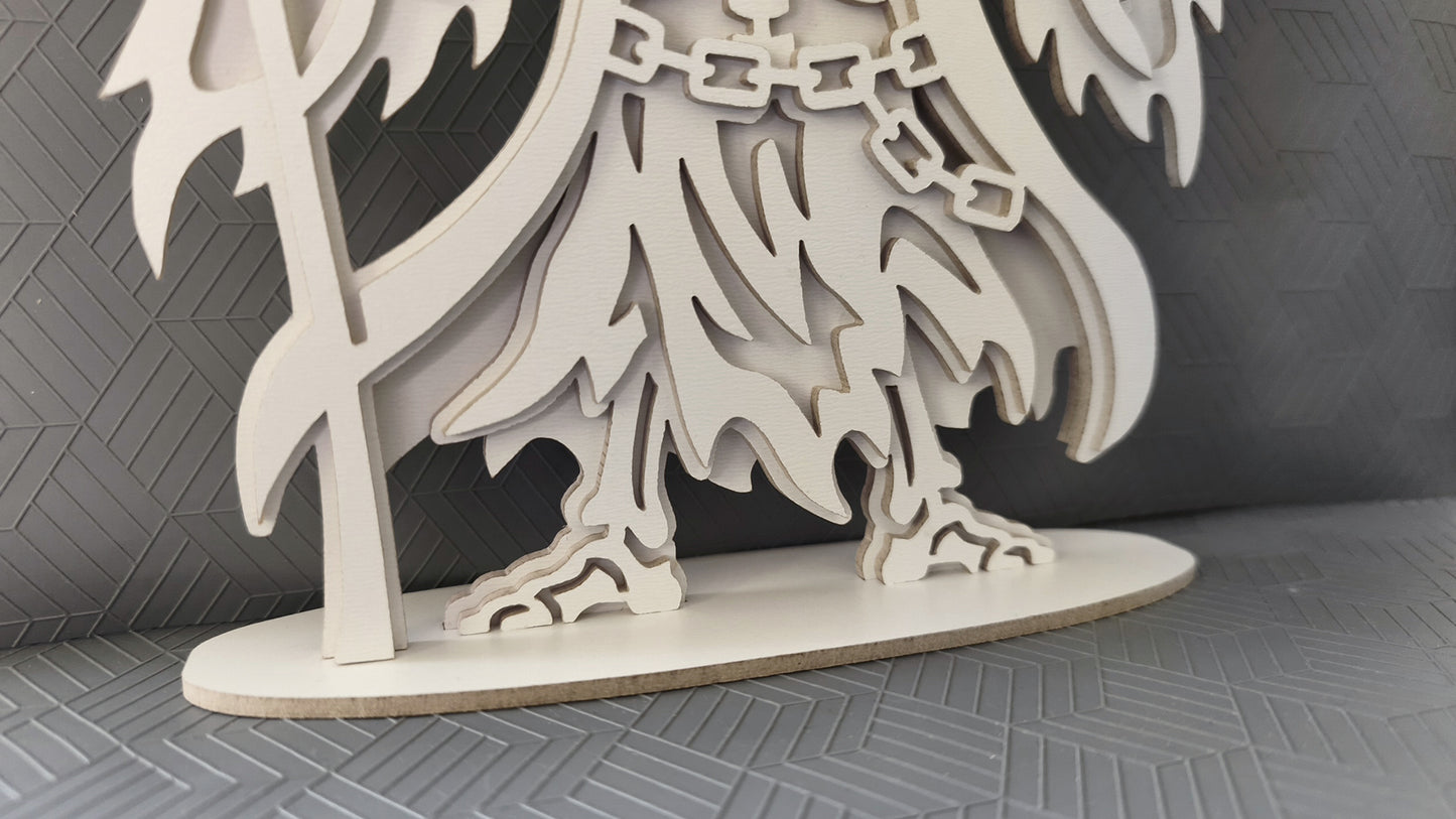 C316-Reaper Halloween Death Layered Scroll Saw Project — Alex Fox Patterns