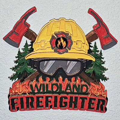 C317-Wildland firefighter scroll saw project pattern