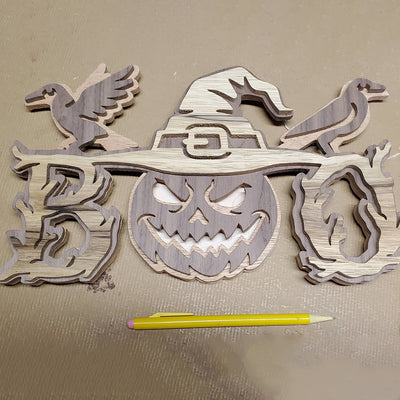 C324-Boo-Scarecrow scroll saw project pattern