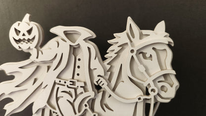 C326-Headless Horseman Halloween Scroll Saw Project — Alex Fox Patterns