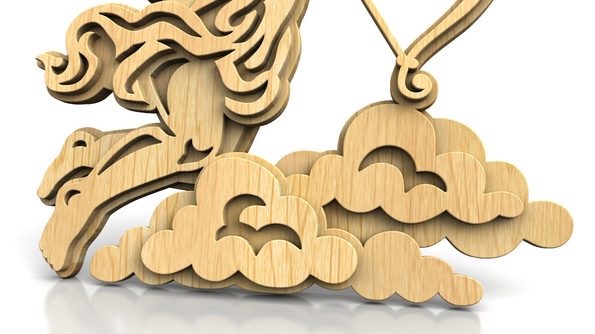 C328-Cupid Layered Scroll Saw Pattern — Alex Fox Patterns