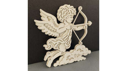 C328-Cupid Layered Scroll Saw Project — Alex Fox Patterns
