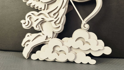 C328-Cupid Layered Scroll Saw Project — Alex Fox Patterns