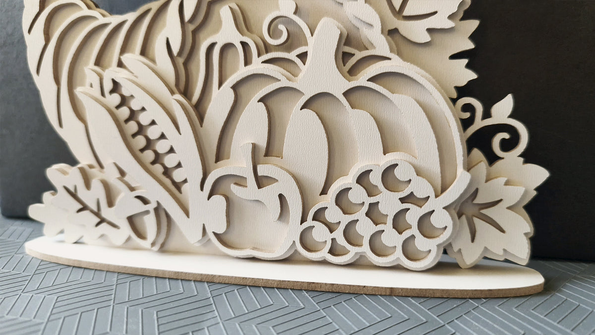 С329-Happy Thanksgiving Layered Scroll Saw Project — Alex Fox Patterns