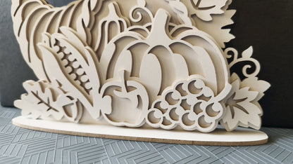 С329-Happy Thanksgiving Layered Scroll Saw Project — Alex Fox Patterns