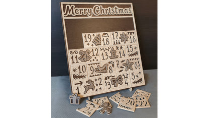 C330-Christmas Advent Calendar Scroll Saw Project — Alex Fox Patterns