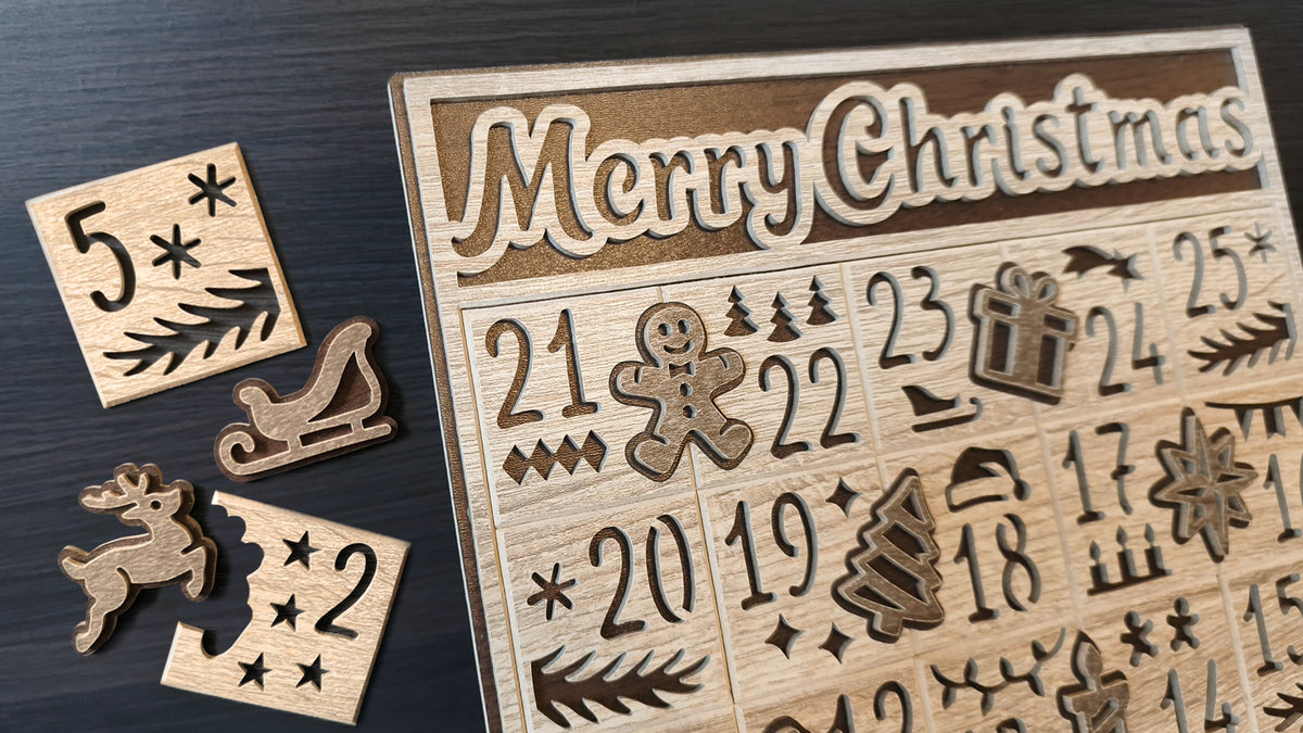 C330-Christmas Advent Calendar Scroll Saw Project — Alex Fox Patterns
