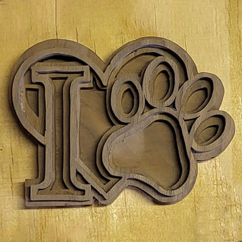 C38-paw scroll saw project - Alex Fox pattern