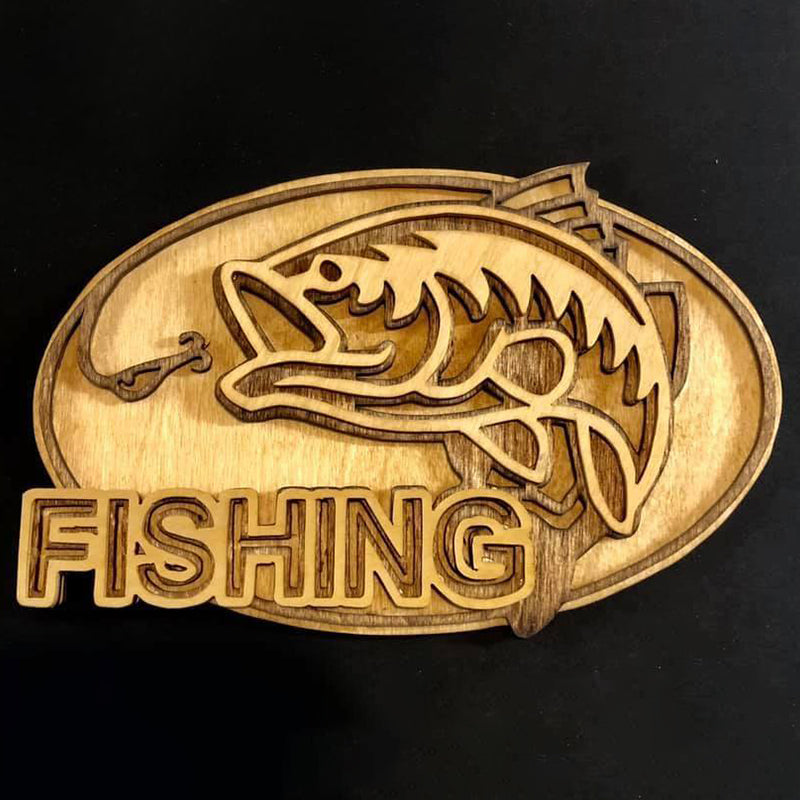 C44-fishing scroll saw project - Alex Fox pattern