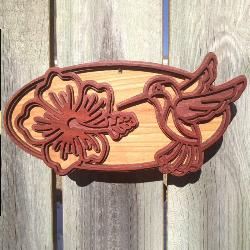 C49-hummingbird scroll saw project - Alex Fox pattern