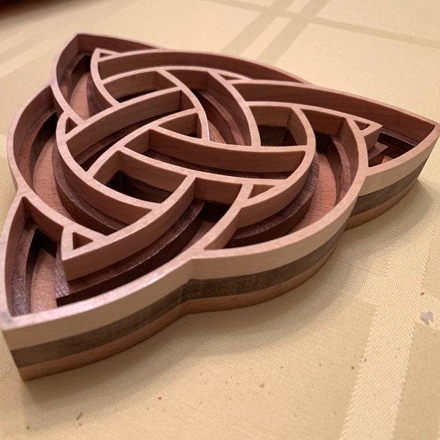C50-celtic knot  scroll saw project - Alex Fox pattern