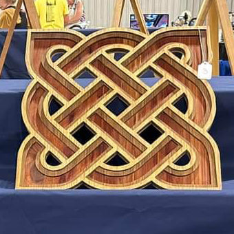 C56-celtic ornament  scroll saw project - Alex Fox pattern