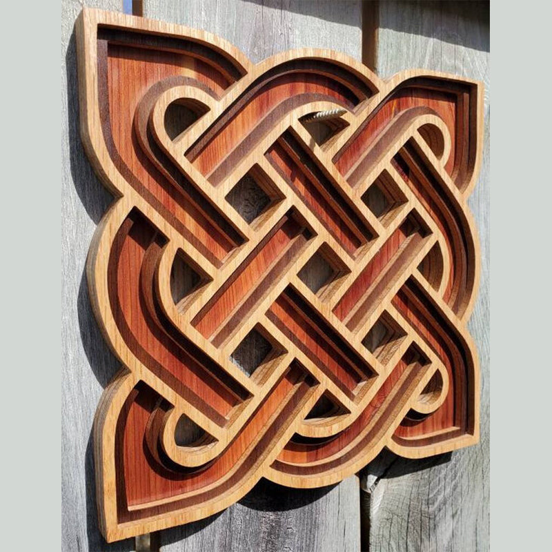 C56-celtic ornament  scroll saw project - Alex Fox pattern