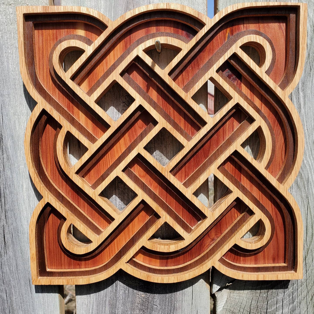 C56-celtic ornament  scroll saw project - Alex Fox pattern