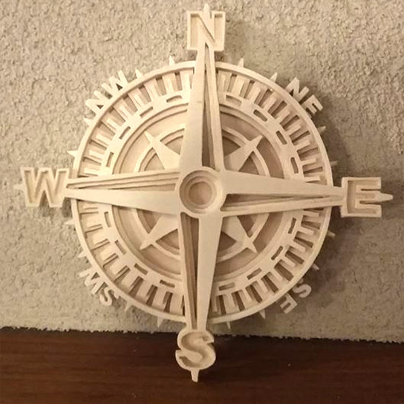 C57-compass scroll saw project - Alex Fox pattern
