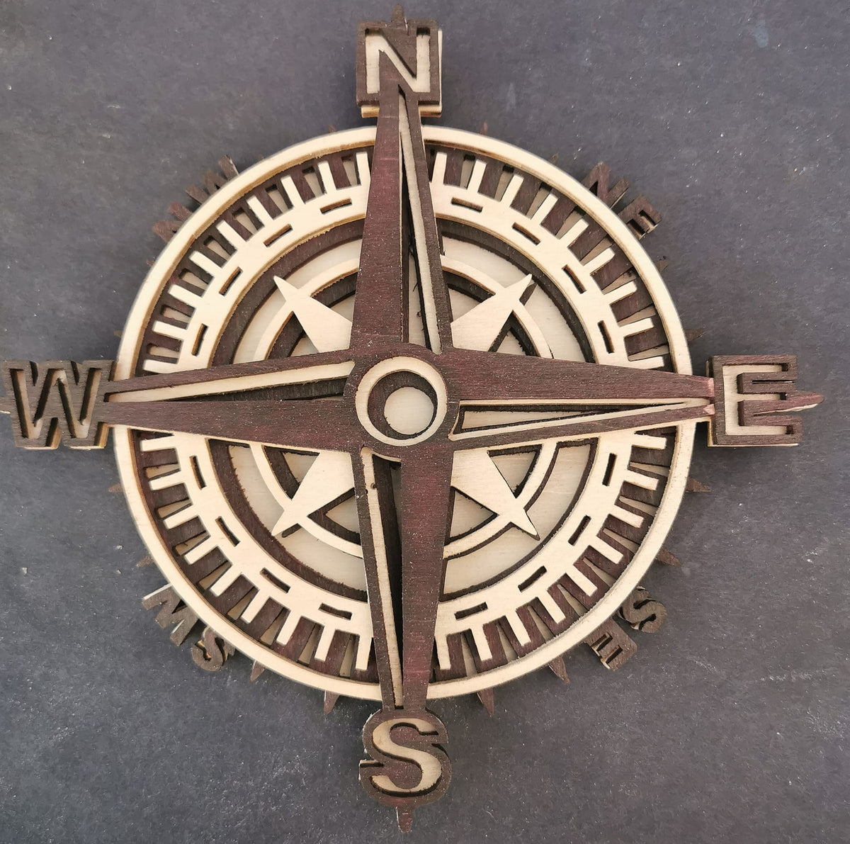 C57-comppass scroll saw project - Alex Fox pattern