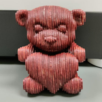 C060-Teddy bear scroll saw project pattern