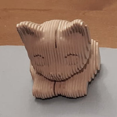 C072-Cat scroll saw project pattern