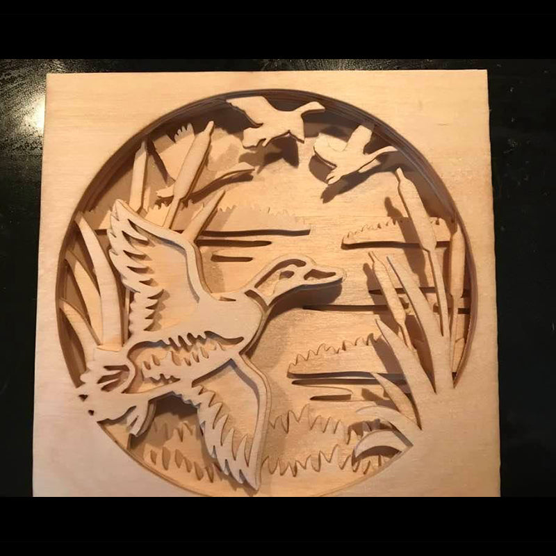 C80-duck scroll saw project - Alex Fox pattern