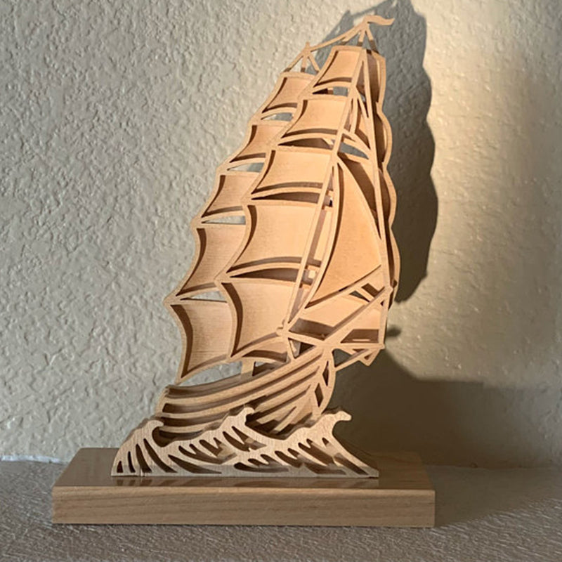 C82-ship scroll saw project - Alex Fox pattern